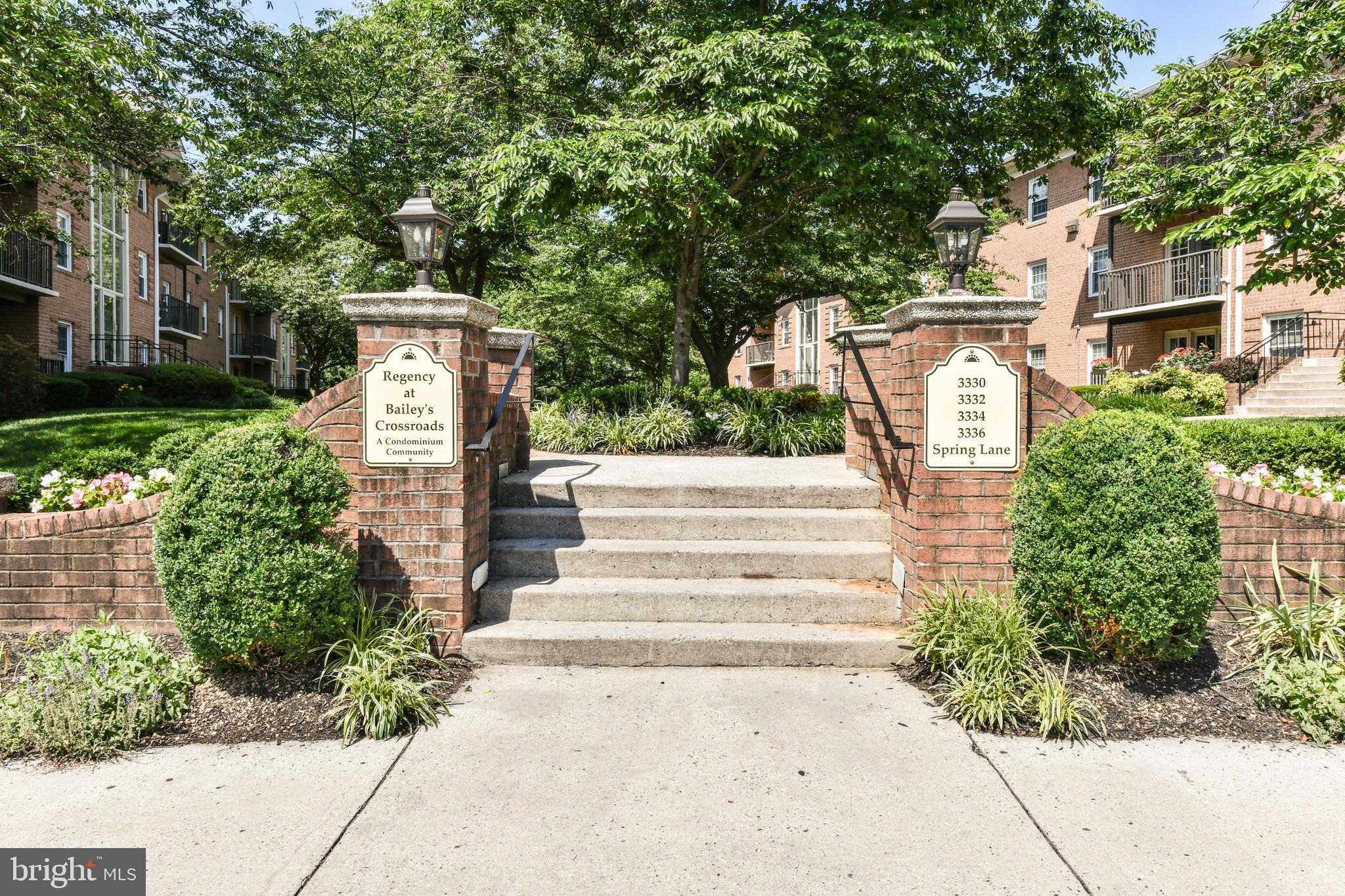 3336 Spring Lane, Unit A44 Falls Church, VA 22041 - Photo 30 of 41 Entrance to the community
