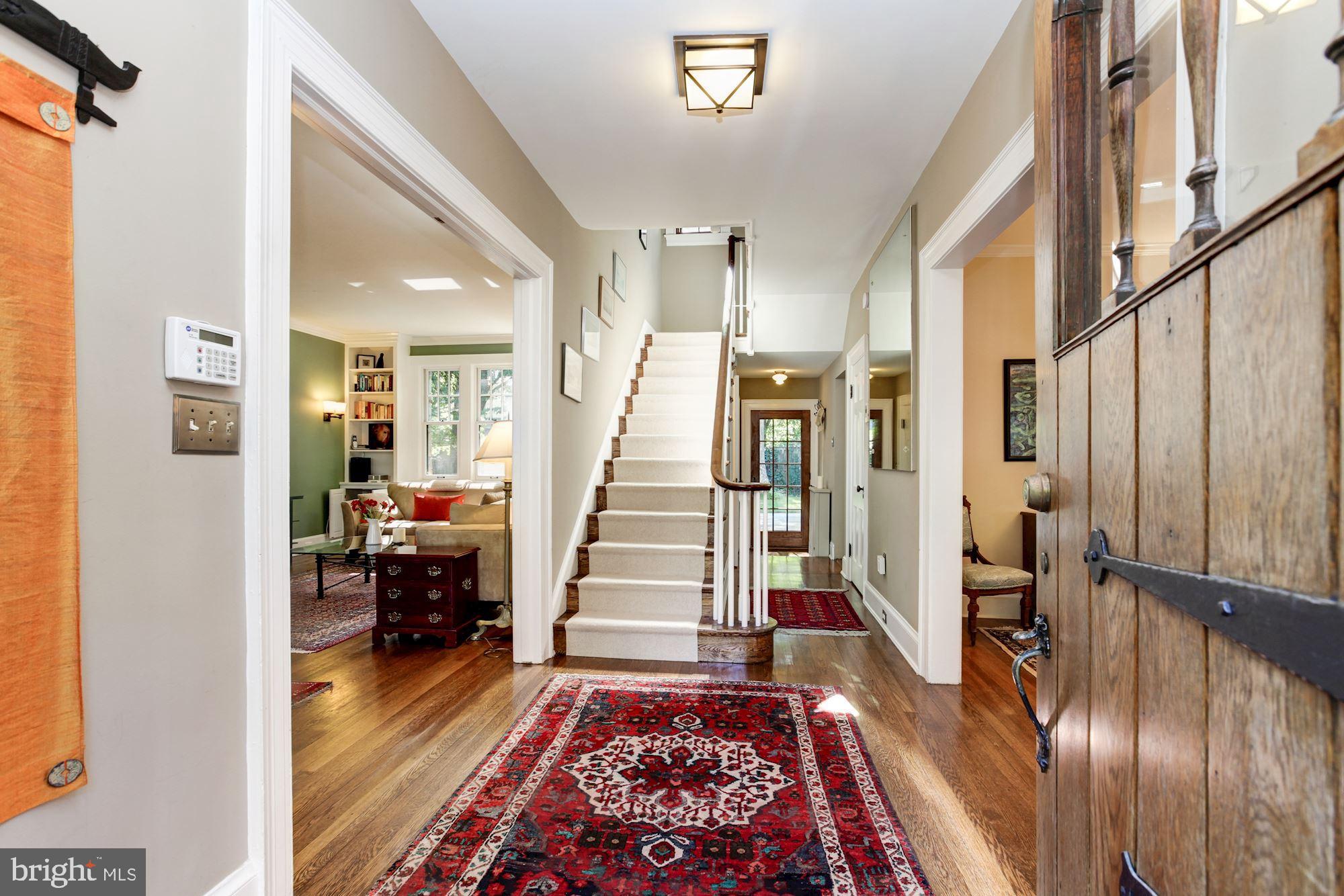 2840 Chesapeake Street Northwest Washington, DC 20008 - Photo 2 of 39 Gracious center hall entry