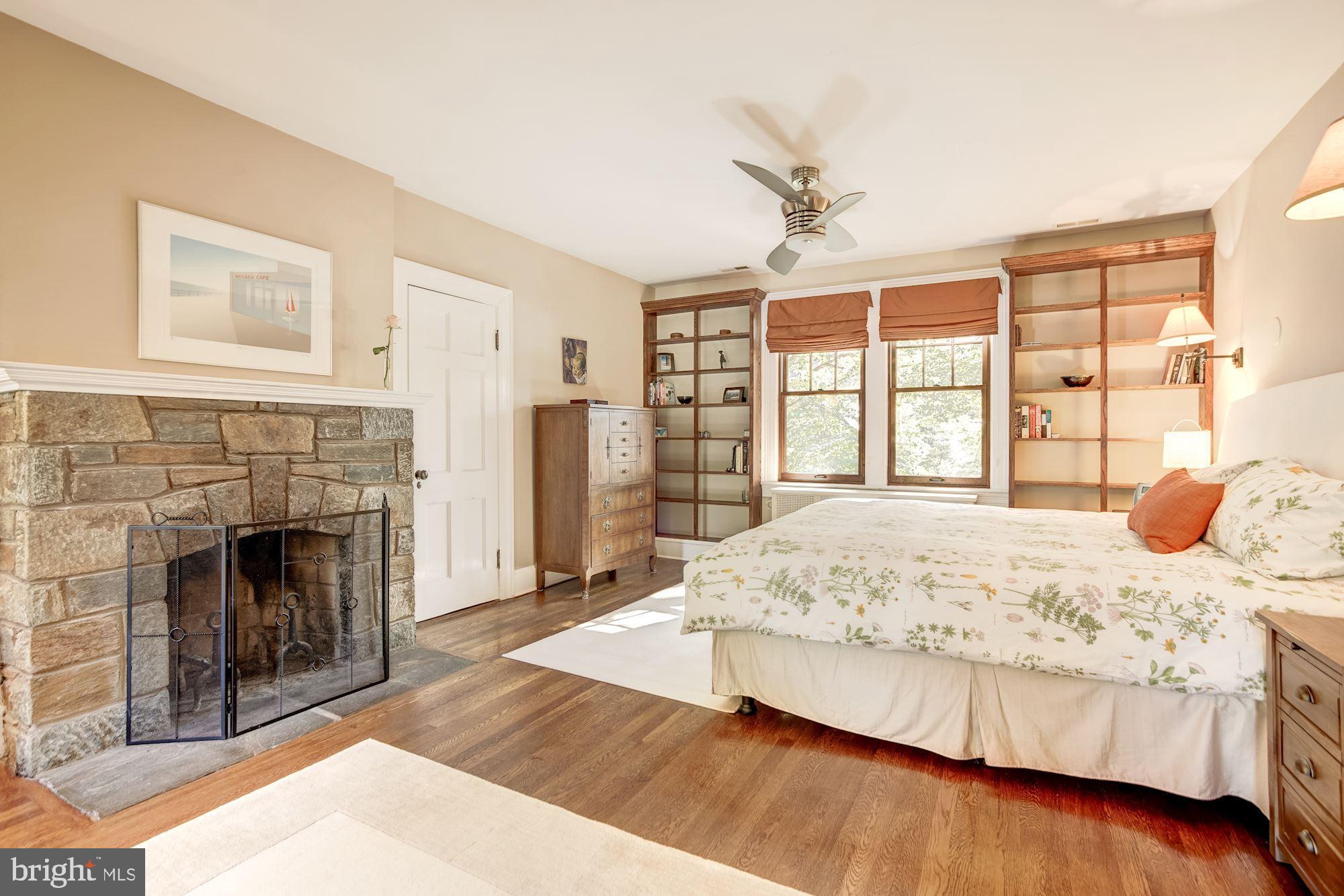 2840 Chesapeake Street Northwest Washington, DC 20008 - Photo 20 of 39 Romantic wood burning fireplace
