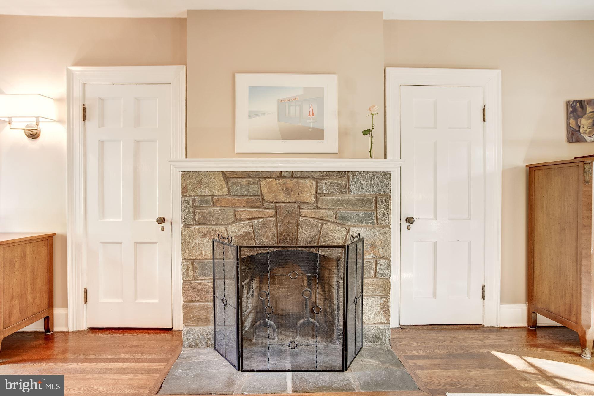 2840 Chesapeake Street Northwest Washington, DC 20008 - Photo 21 of 39 Classic wood burning fireplace in the owners suite