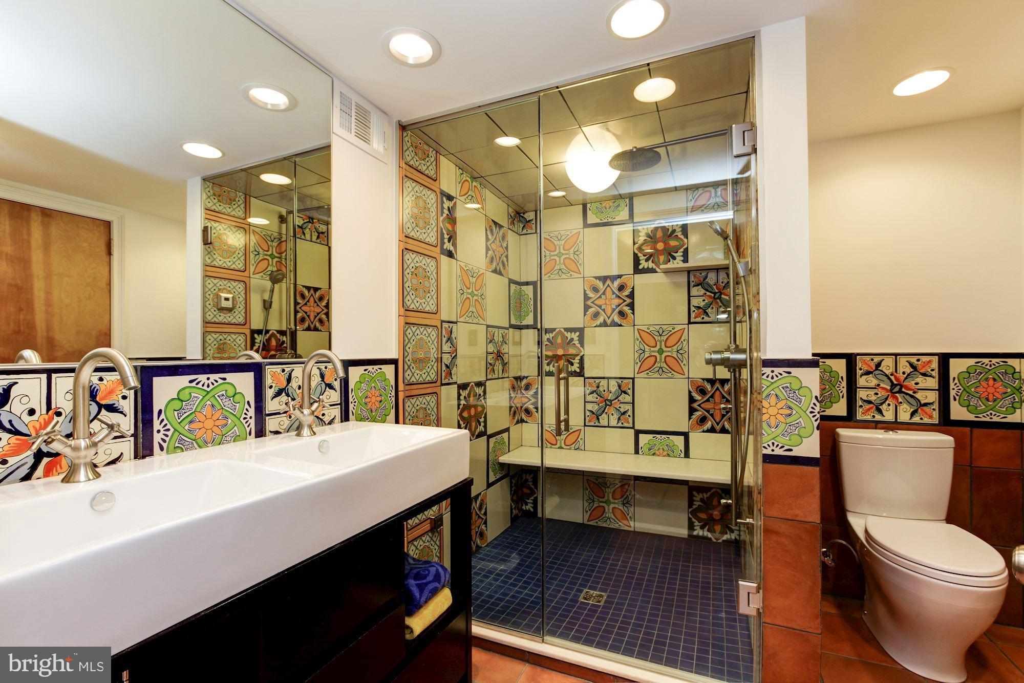 2840 Chesapeake Street Northwest Washington, DC 20008 - Photo 33 of 39 Custom spa bath with steam shower