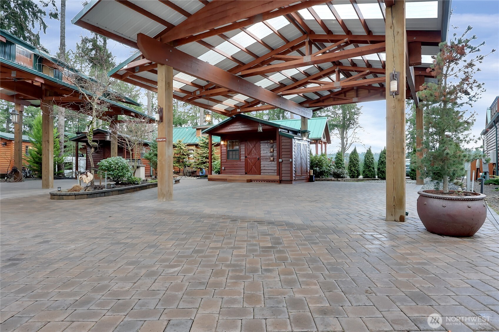 1546 Reservation Road Southeast, Unit 248 Olympia, WA 98513 - Photo 3 of 29 a view of a patio with plants and chairs