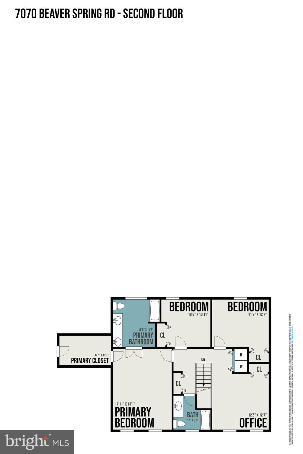 7070 Beaver Spring Road Harrisburg, PA 17111 - Photo 29 of 30 2nd level floor plan