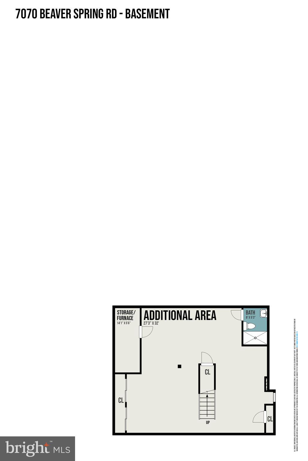 7070 Beaver Spring Road Harrisburg, PA 17111 - Photo 30 of 30 Lower level floor plan