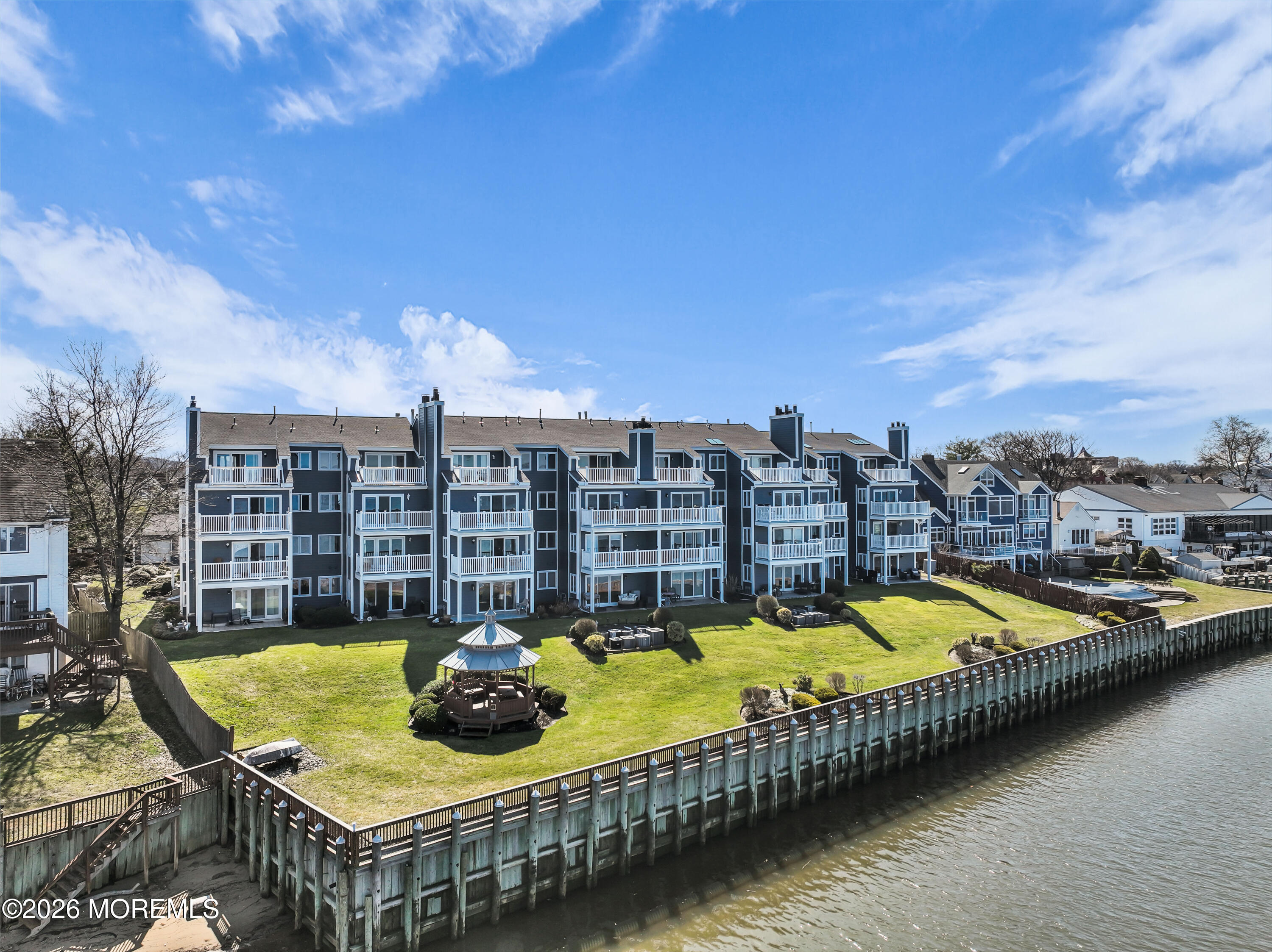 135 1st Street, Unit 1E Keyport, NJ 07735 - Photo 33 of 40 a view of a balcony with city view