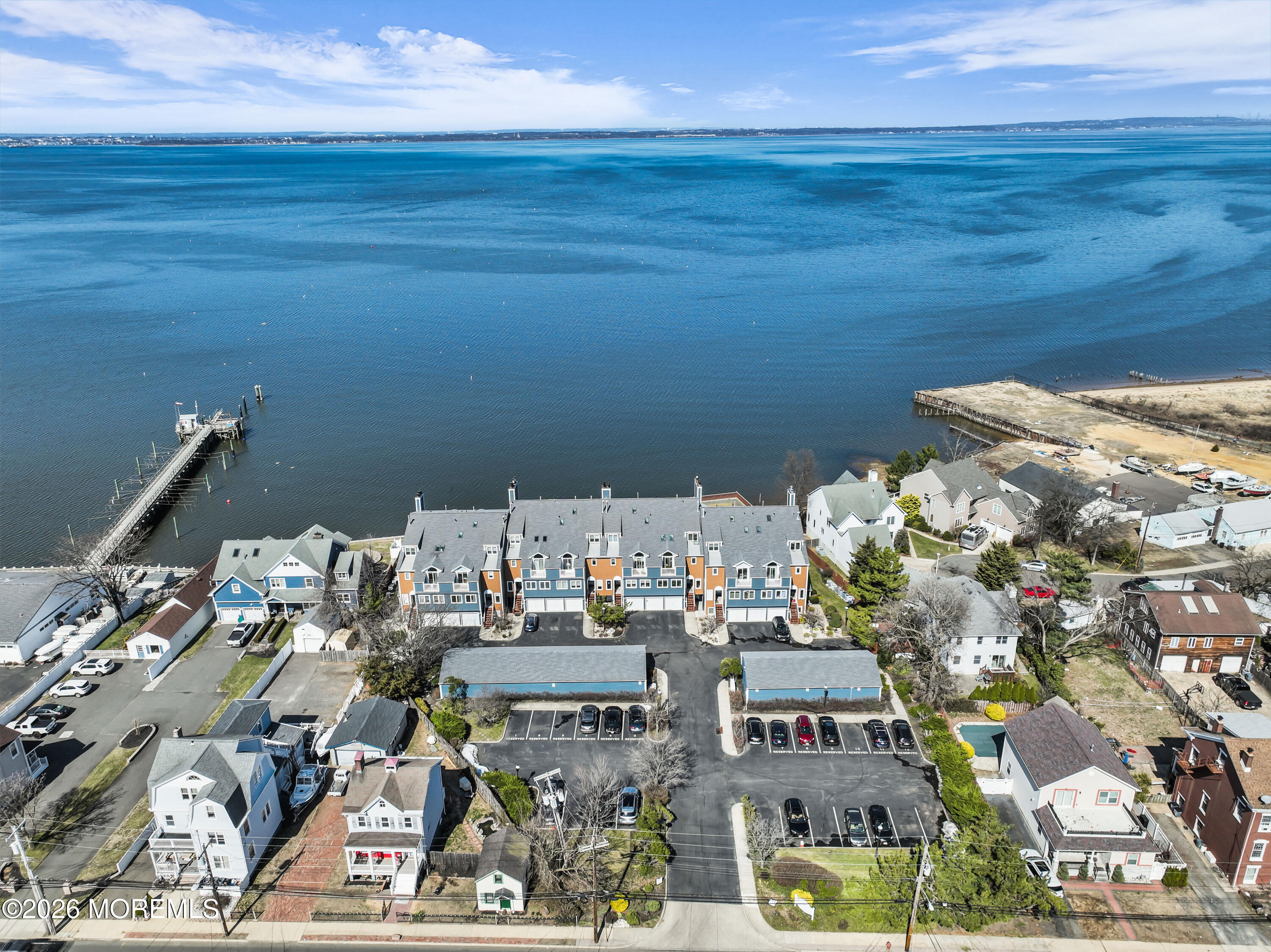 135 1st Street, Unit 1E Keyport, NJ 07735 - Photo 36 of 40 a view of multiple houses with city view