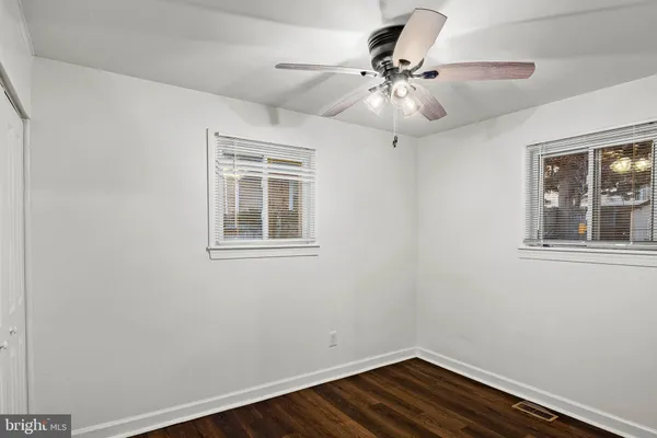 wooden floor in an empty room