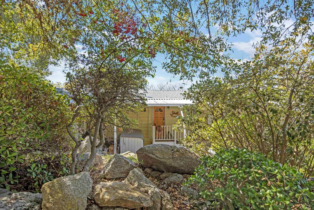 18218 Paradise Mountain Road Valley Center, CA 92082 - Photo 32 of 53 a backyard of a house with table and chairs