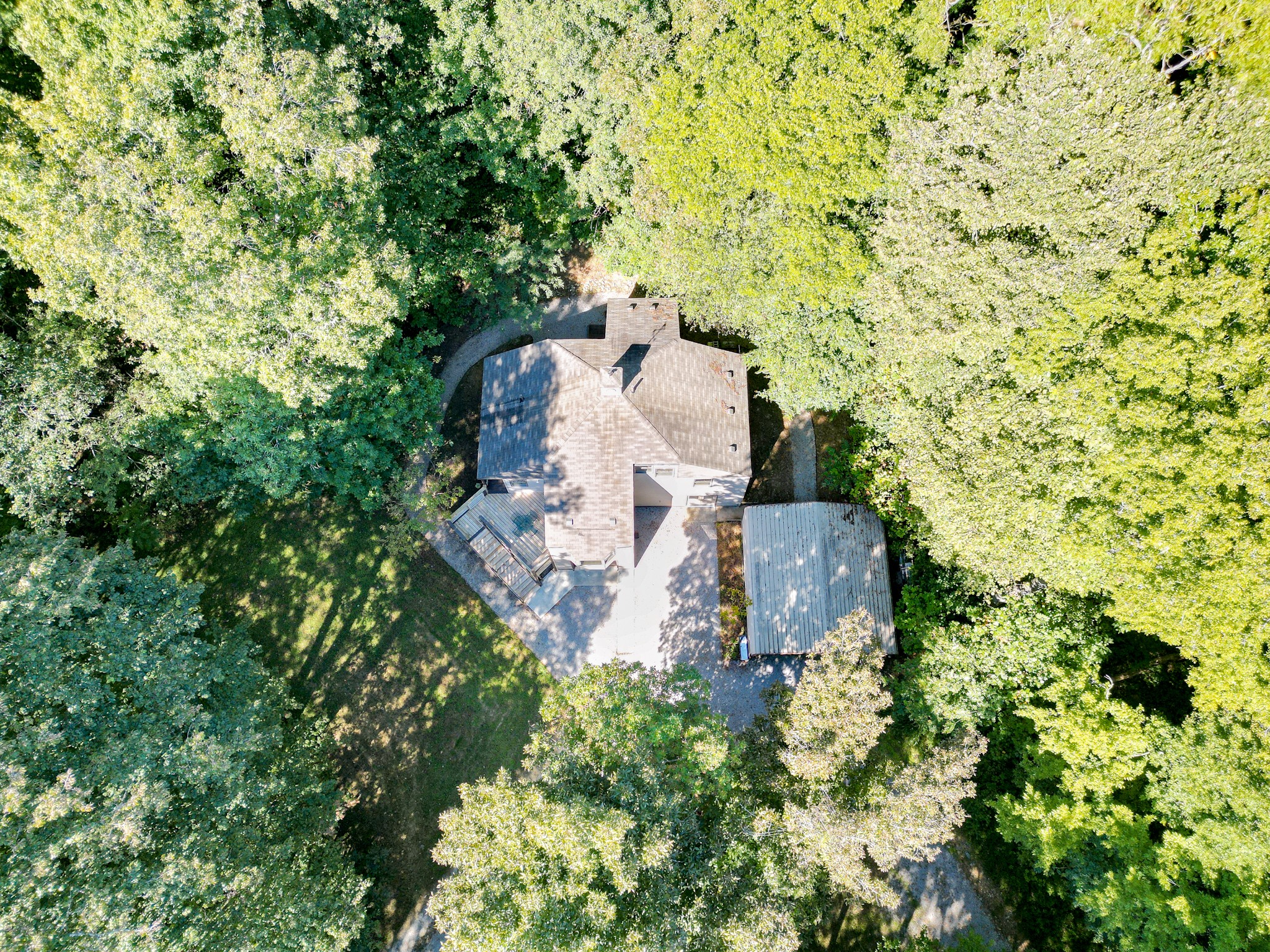 1053 Sam Johnson Road Columbia, TN 38401 - Photo 53 of 53 an aerial view of a house with a yard and large trees