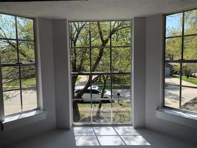 a view of front door