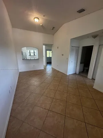 a view of a hallway with a hallway