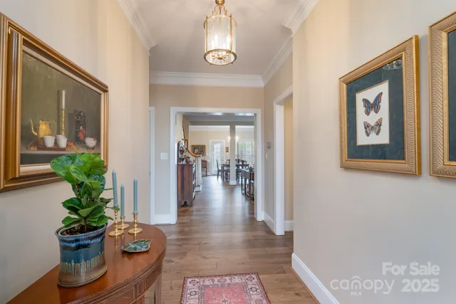 a view interior of the house and wooden floor