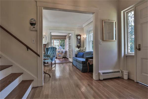 27 Bancroft Road Andover, MA 01810 - Photo 5 of 27 a living room with furniture and a wooden floor