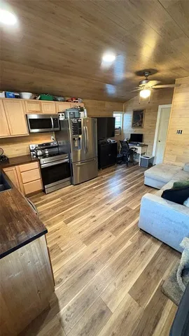 a view of car garage