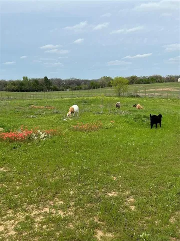 a backyard of a house with outdoor seating