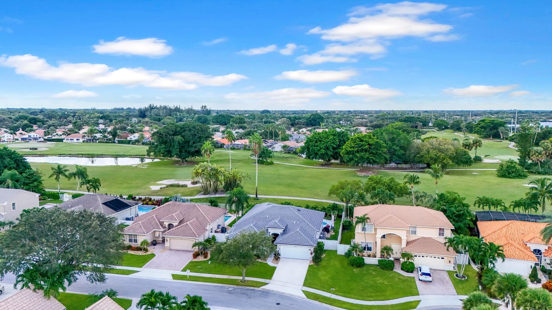 6374 Old Medinah Circle Lake Worth, FL 33463 - Photo 2 of 57 Aerial