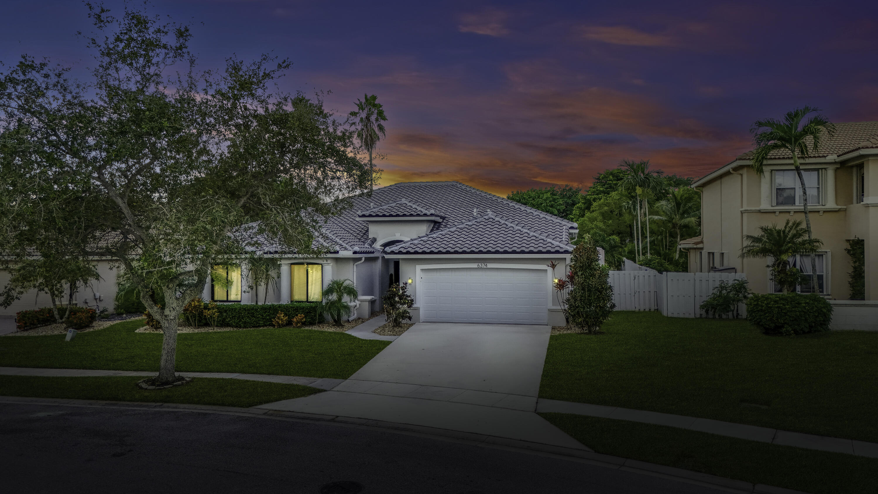 6374 Old Medinah Circle Lake Worth, FL 33463 - Photo 46 of 57 Sunset
