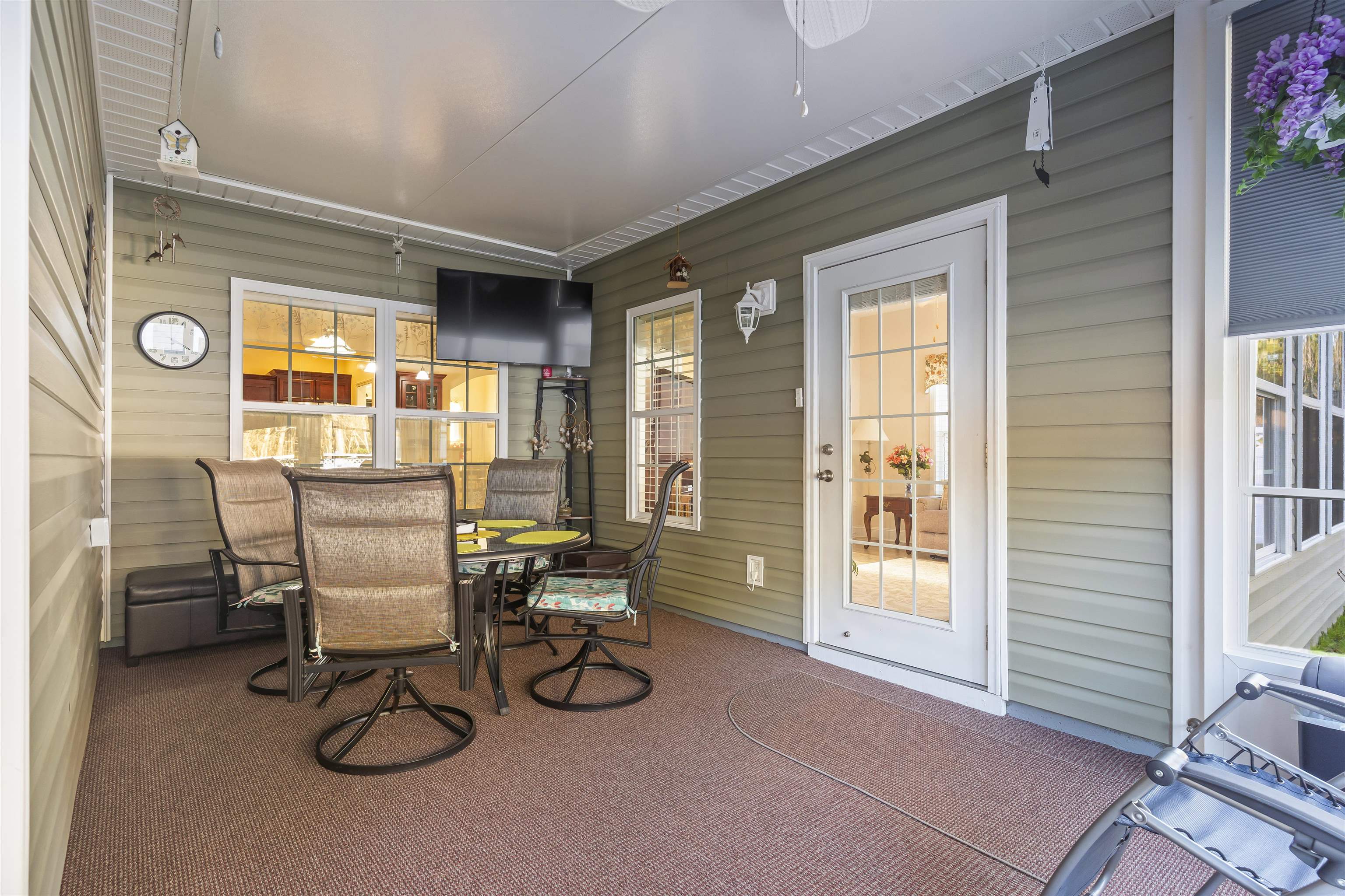 830 Payne Court Conway, SC 29526 - Photo 27 of 38 Sunroom / solarium featuring outdoor dining space and a patio