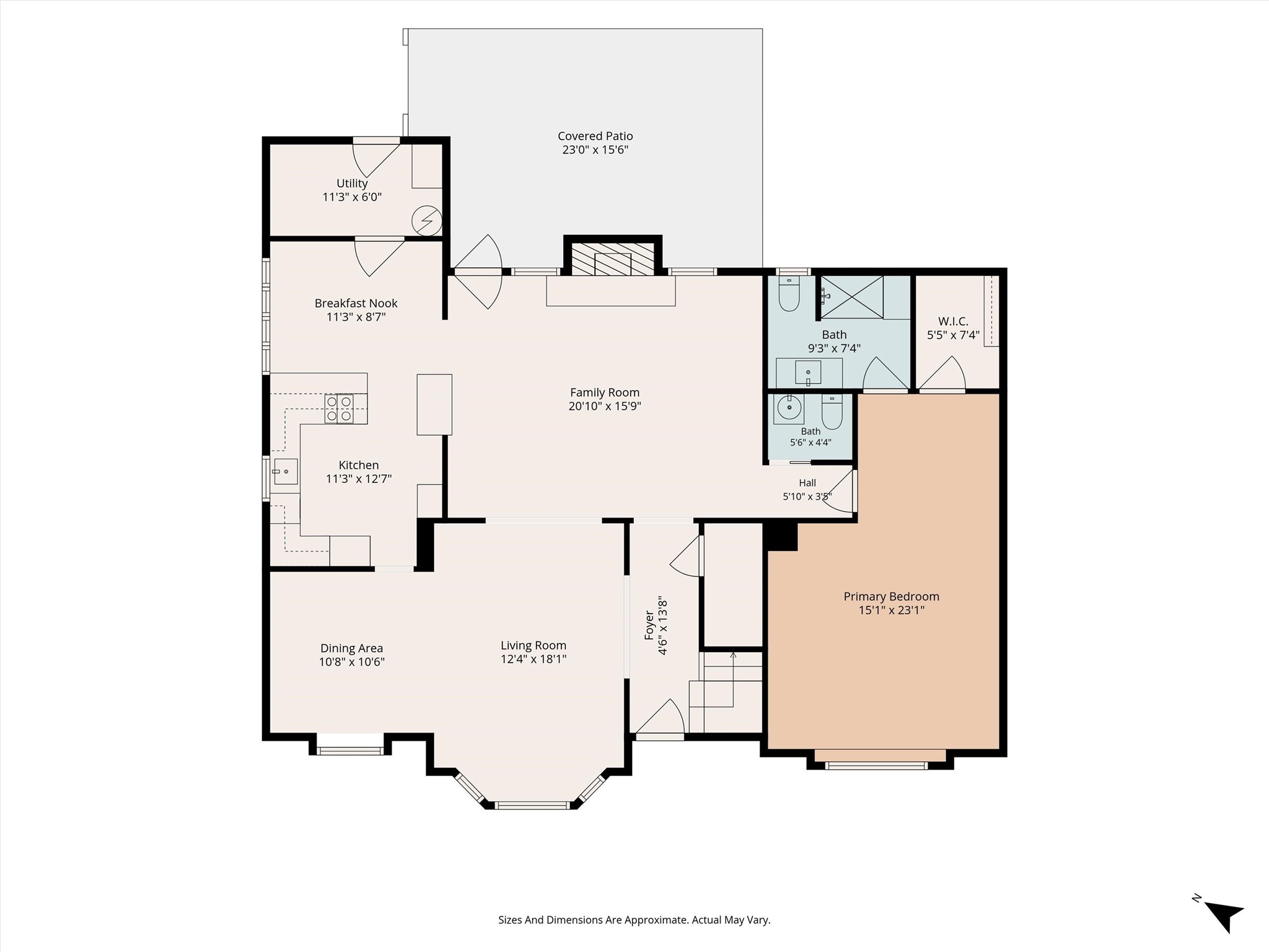 19426 Whitewood Drive Spring, TX 77373 - Photo 39 of 41 1st Floor Floorplan
