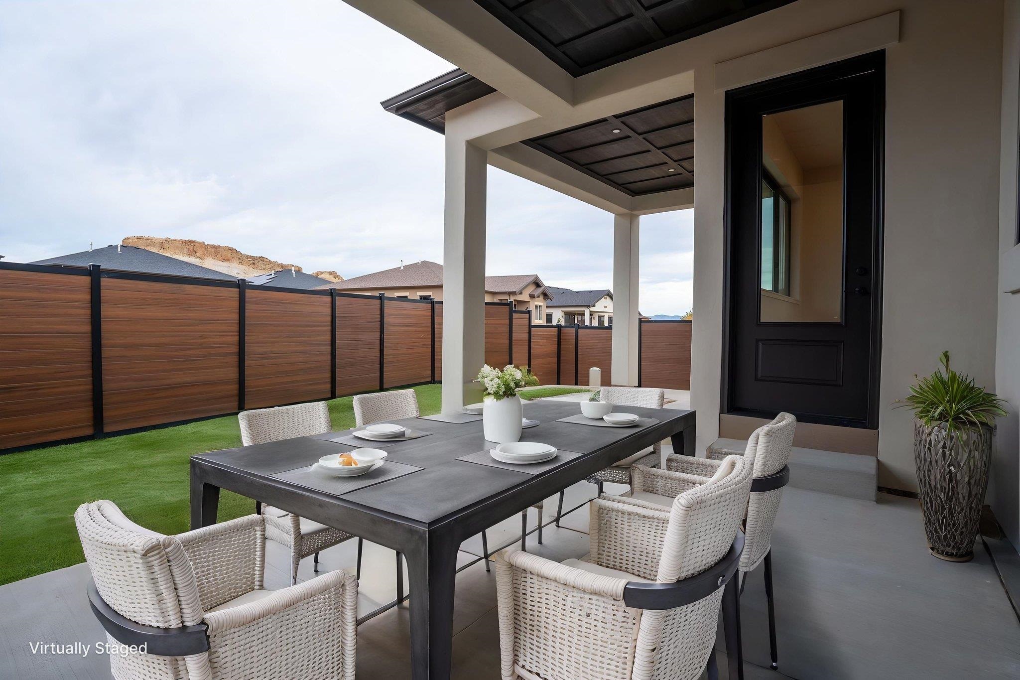 2304 Trail Ridge Road Grand Junction, CO 81507 - Photo 28 of 33 a view of an outside dining space with furniture