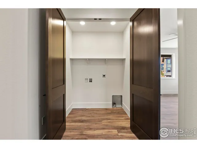 a aerial view of a house with a garden and plants