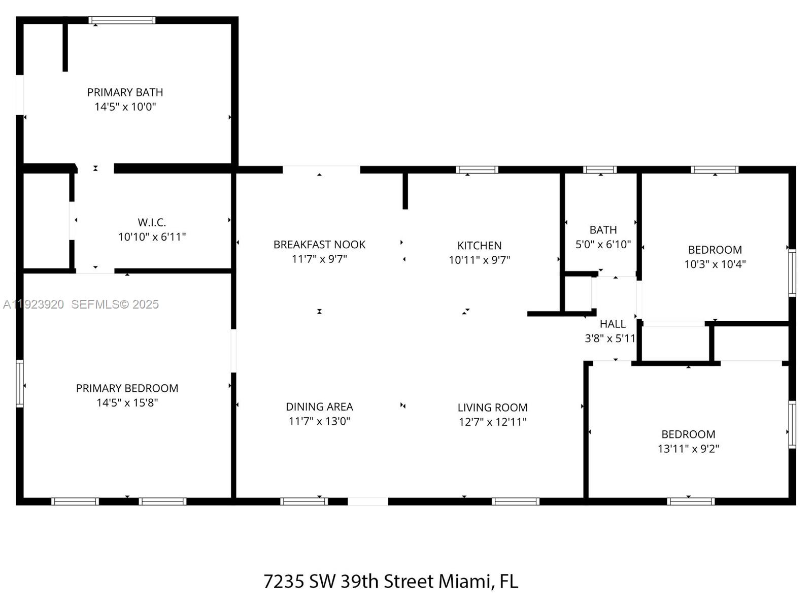 7235 Southwest 39th Street Miami, FL 33155 - Photo 30 of 30 a picture of a wall with a white wall and a white refrigerator