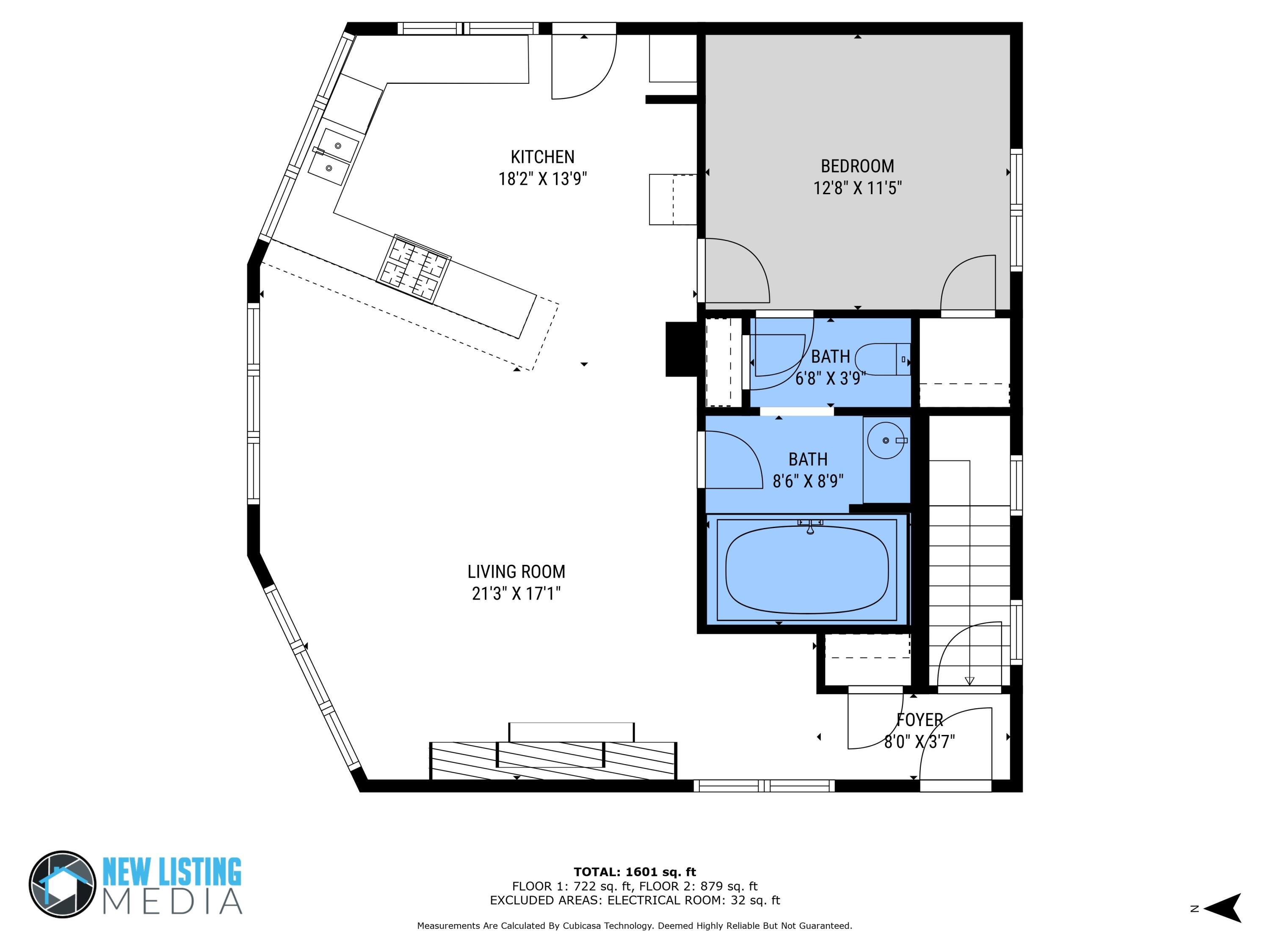 706 West Skeels Road Rothbury, MI 49452 - Photo 42 of 44 3-Floorplan #2