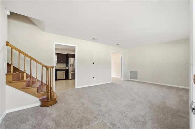 wooden floor in an empty room