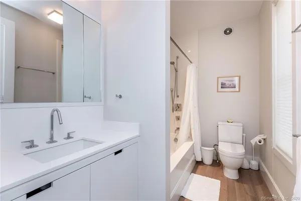a bathroom with a sink and a toilet