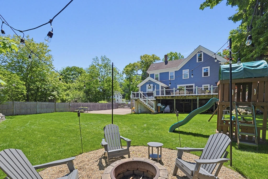345 Sherman Street Canton, MA 02021 - Photo 39 of 42 a view of a house with a yard