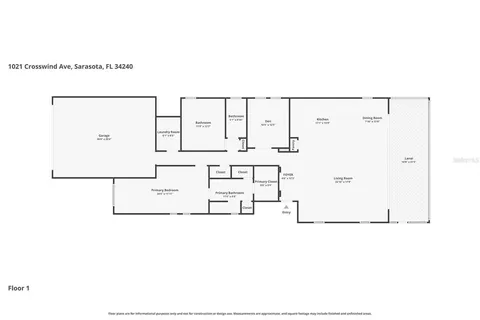 $849,000 | 1021 Crosswind Avenue, Sarasota, FL 34240