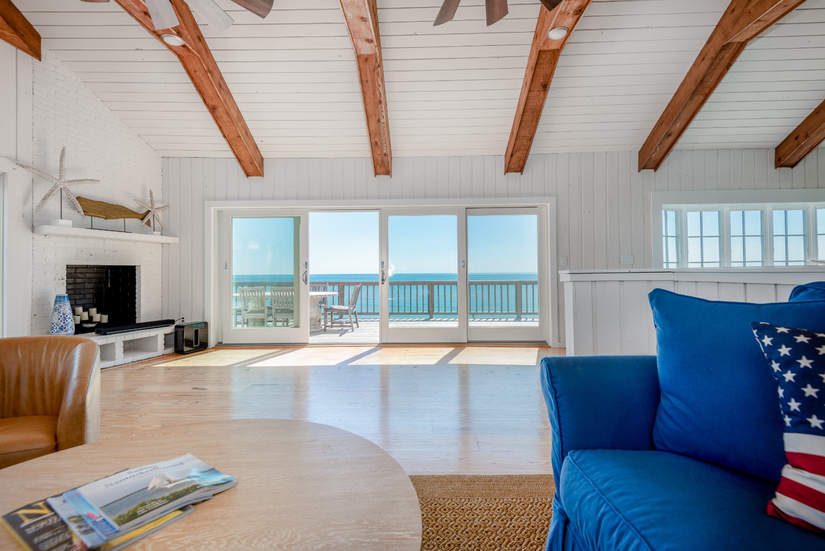 1 Reeds Way Nantucket, MA 02554 - Photo 29 of 51 a living room with furniture and a flat screen tv