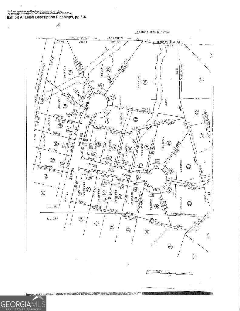 505 Spring Run Lizella, GA 31052 - Photo 3 of 8 a black and white photo of a painting