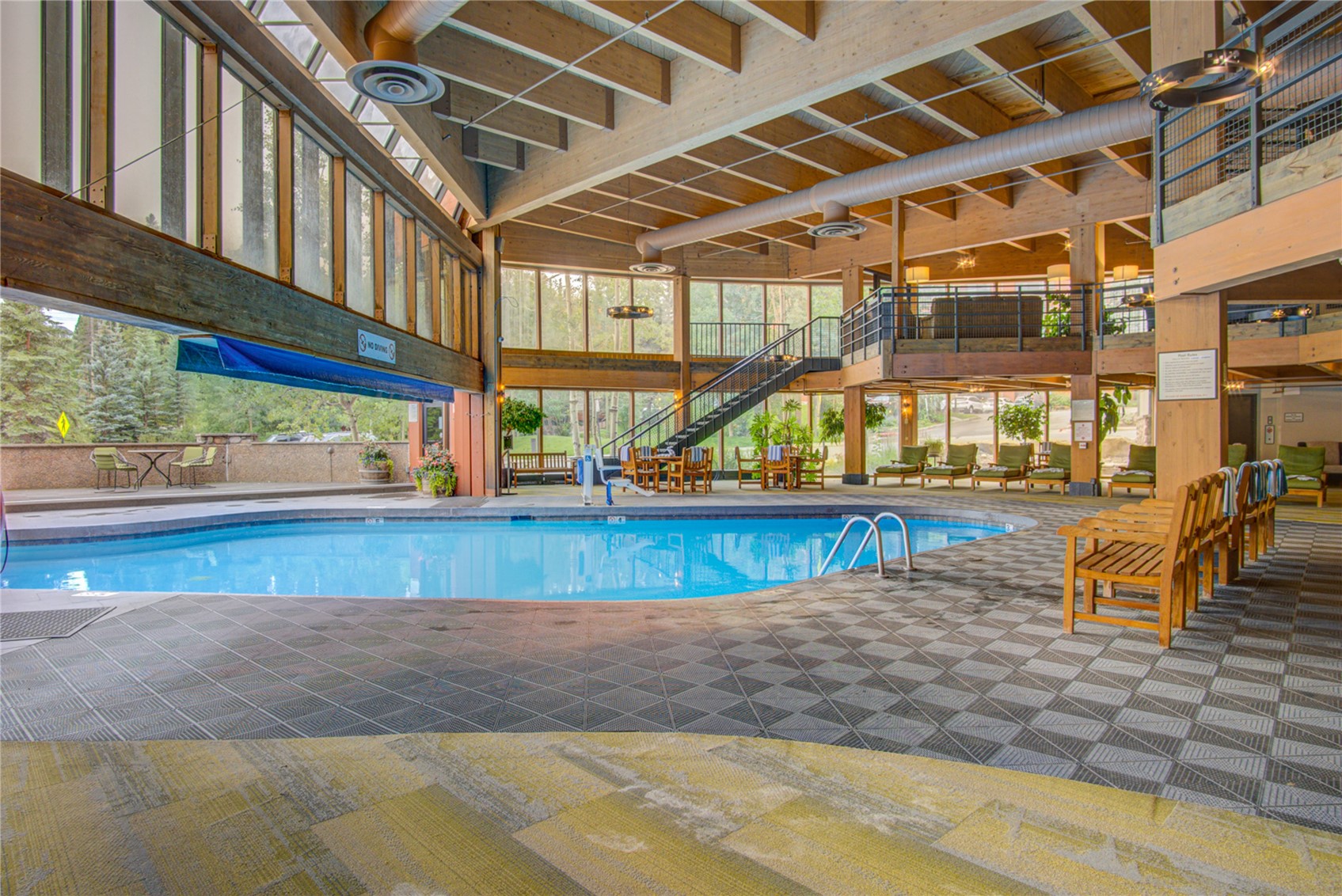 611 Village Road, Unit 24260 Breckenridge, CO 80424 - Photo 40 of 50 Indoor/Outdoor Pool