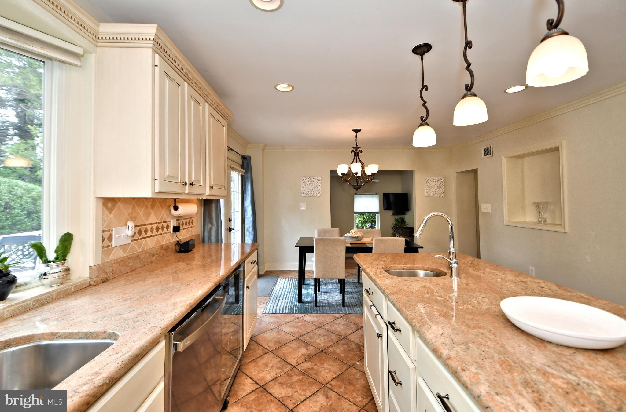 405 Crest Road Oreland, PA 19075 - Photo 12 of 43 Kitchen with granite counters