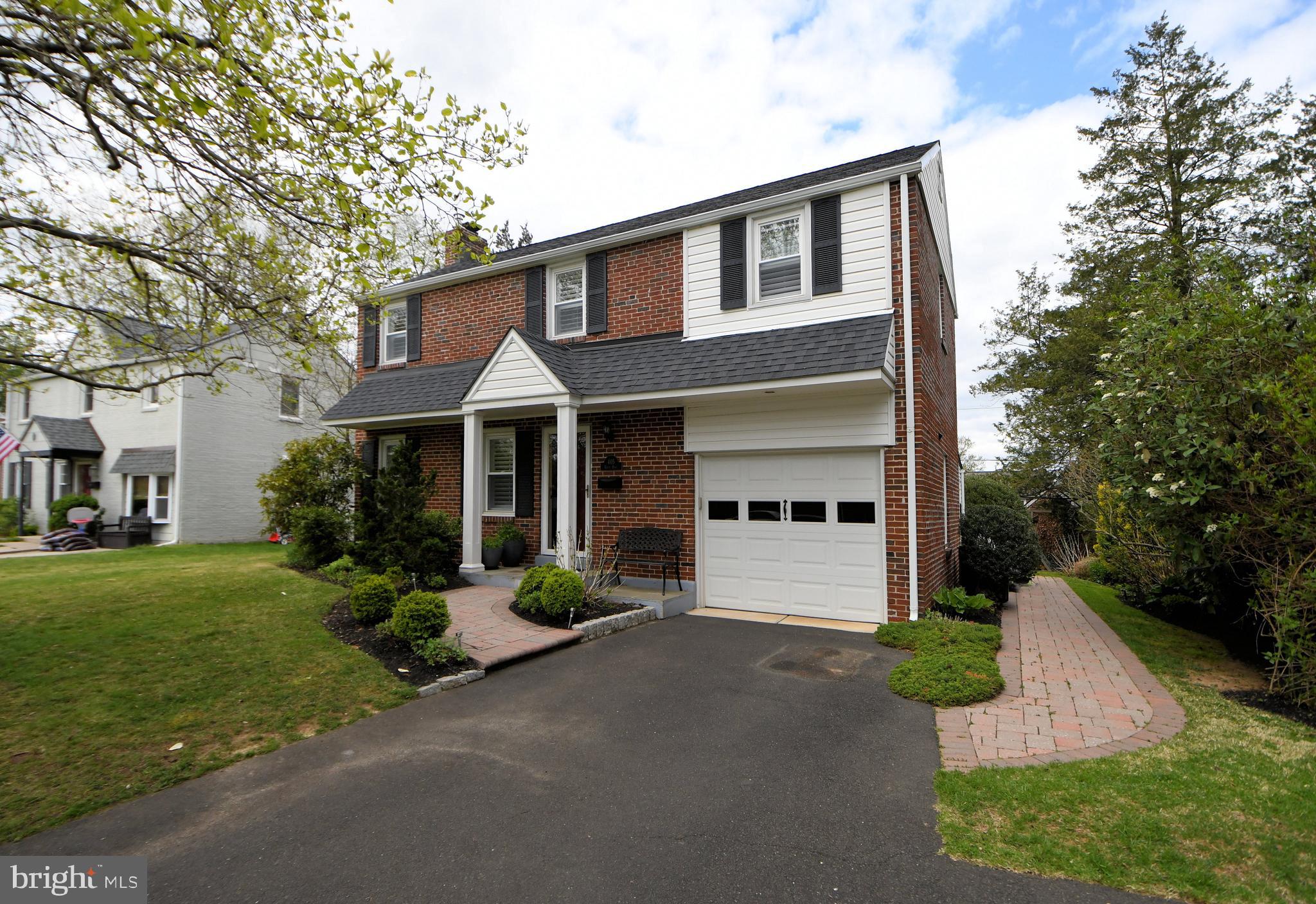 405 Crest Road Oreland, PA 19075 - Photo 2 of 43 Exterior front with garage