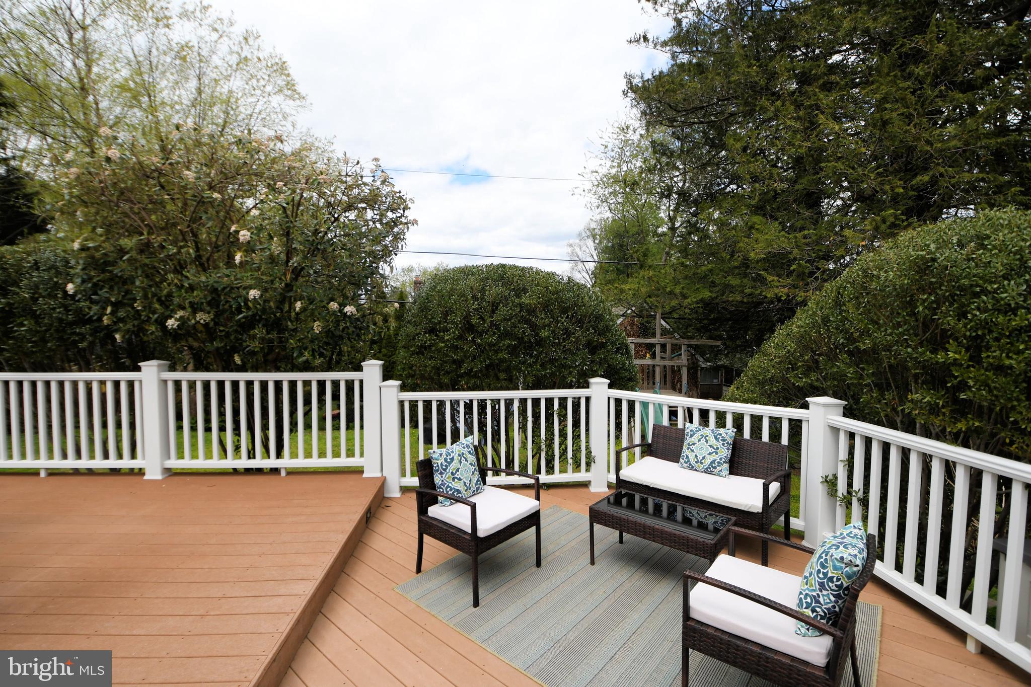 405 Crest Road Oreland, PA 19075 - Photo 35 of 43 Deck seating area