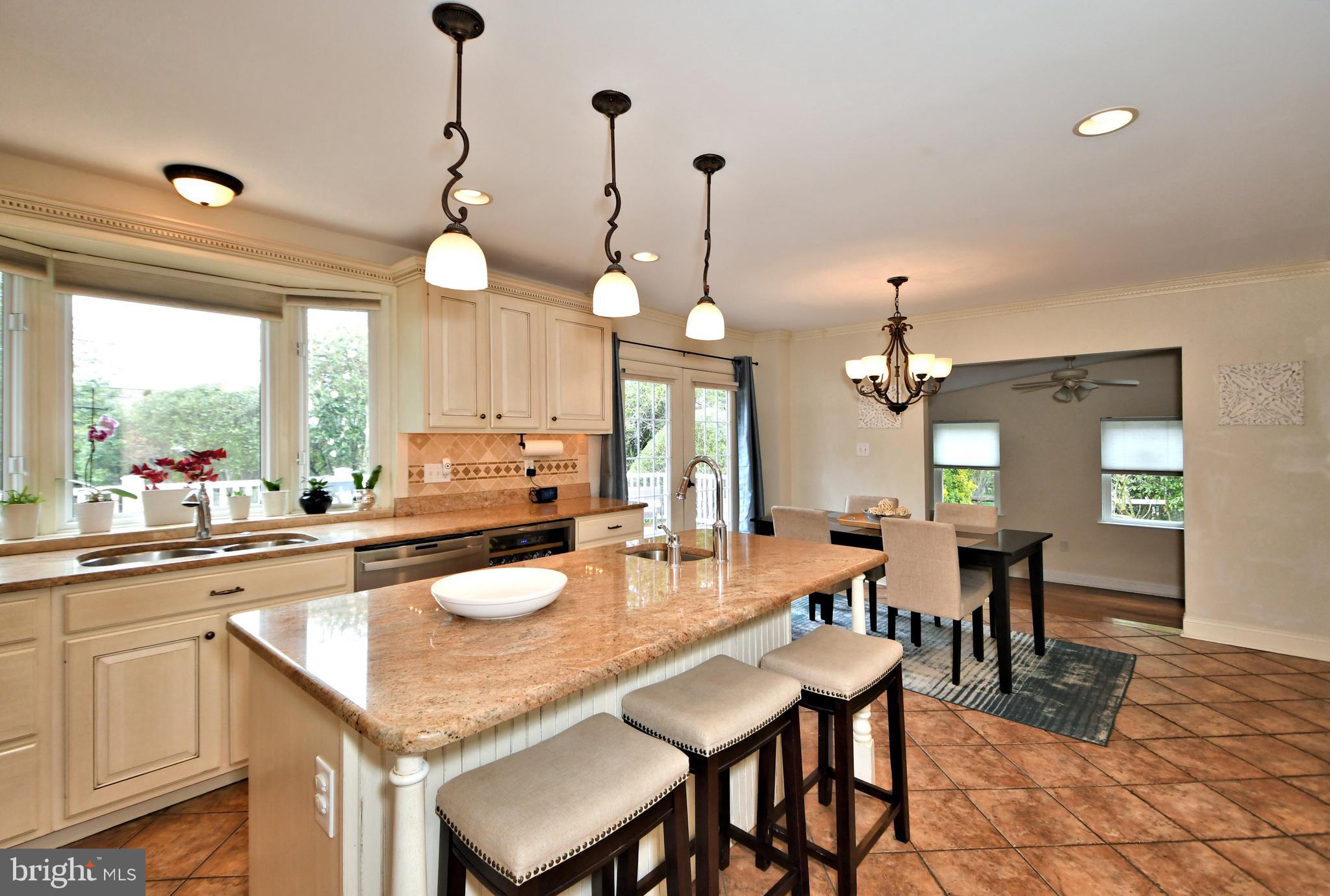 405 Crest Road Oreland, PA 19075 - Photo 10 of 43 Kitchen with large island