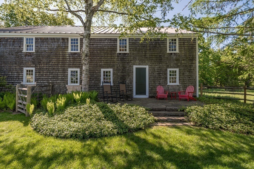 5 Middleton Road Boxford, MA 01921 - Photo 26 of 41 a view of a backyard with plants and large tree