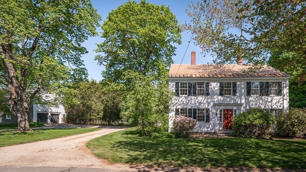 5 Middleton Road Boxford, MA 01921 - Photo 30 of 41 a front view of house with a garden