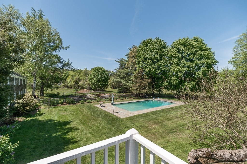 5 Middleton Road Boxford, MA 01921 - Photo 34 of 41 a view of a backyard with swimming pool