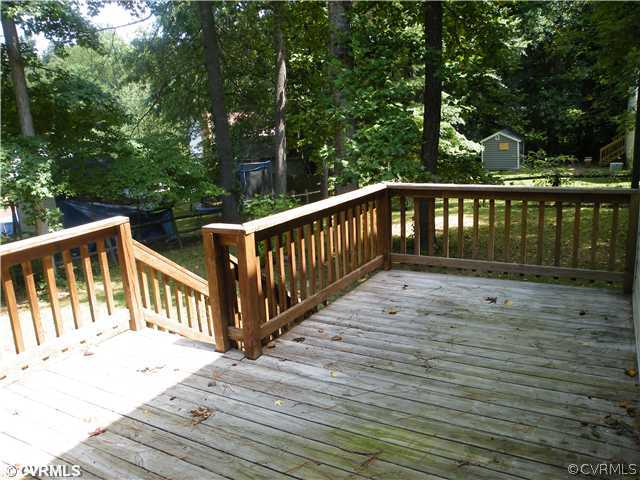 4703 Wilconna Road Chesterfield, VA 23832 - Photo 11 of 12 a view of wooden deck