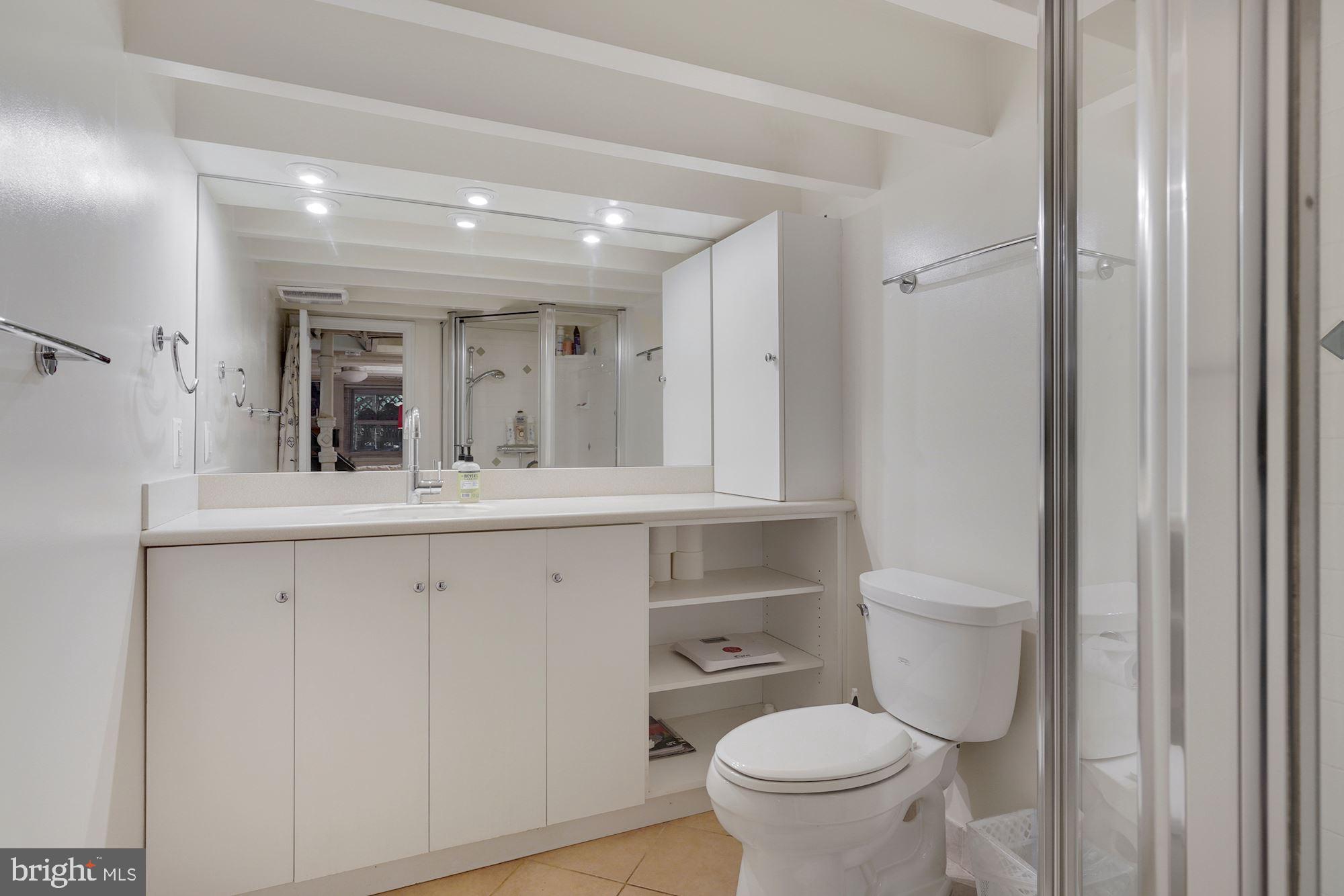 3702 R Street Northwest Washington, DC 20007 - Photo 22 of 32 Lower level bathroom with shower