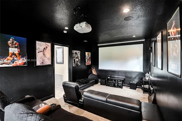 a room with furniture and a flat screen tv