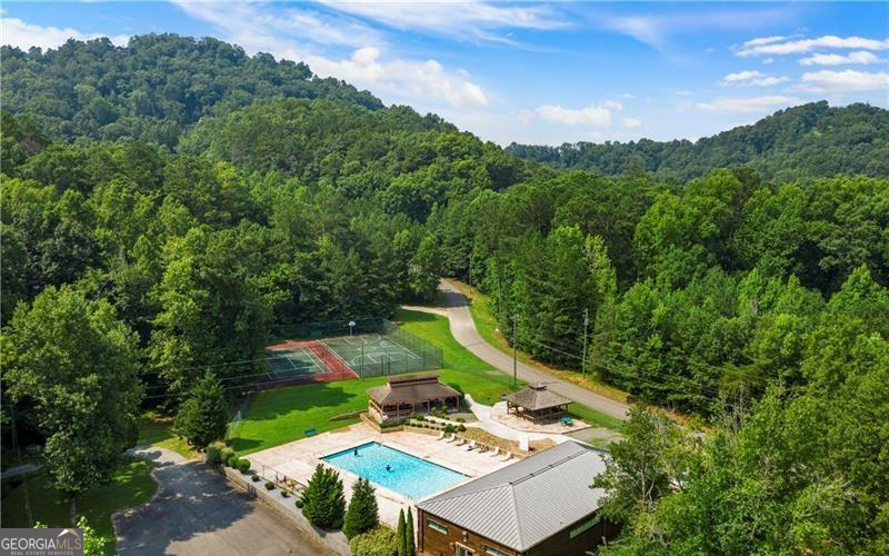 137 Abe Court Ranger, GA 30734 - Photo 12 of 15 a view of a backyard with couches and table