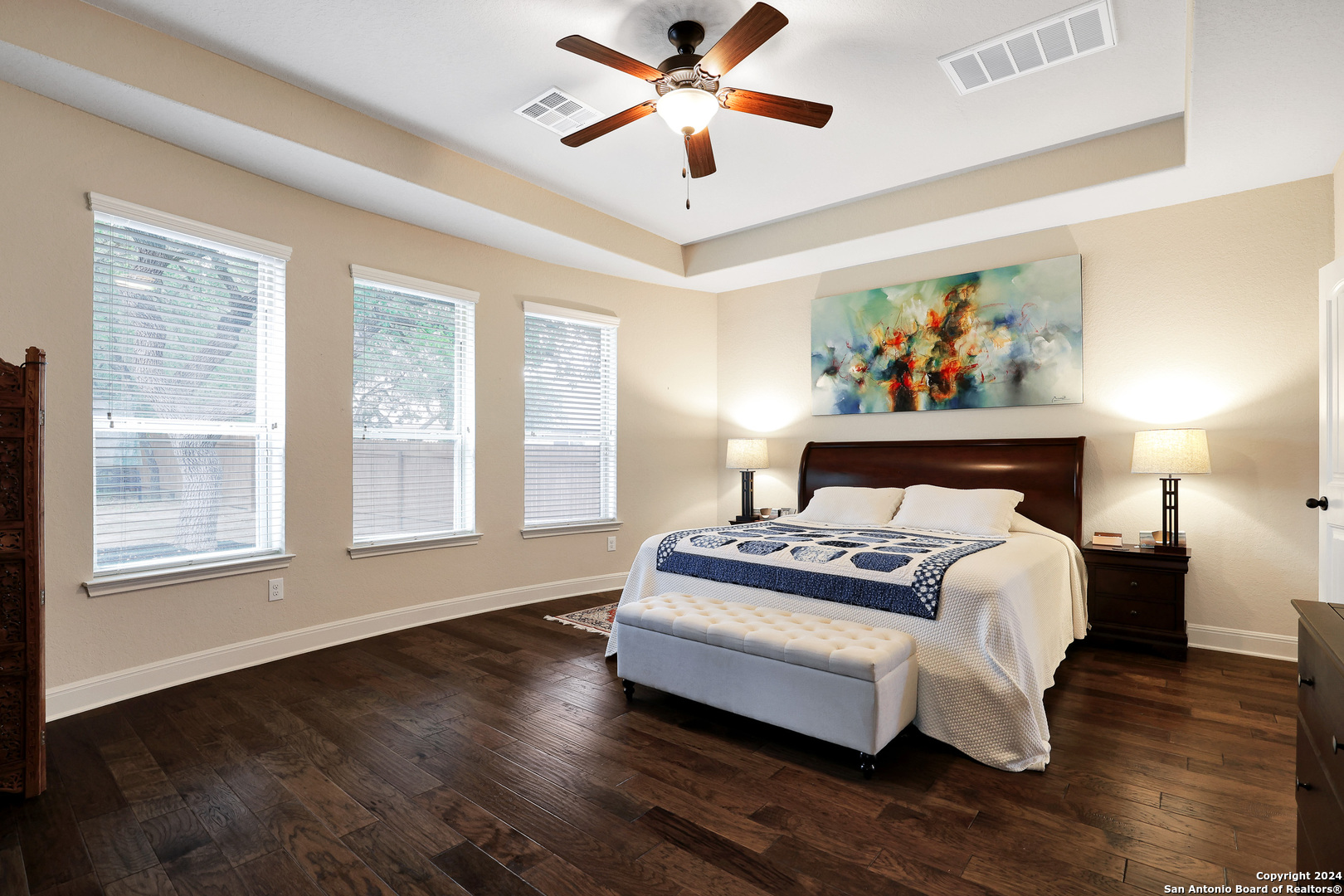 28565 Willis Ranch San Antonio, TX 78260 - Photo 21 of 39 a spacious bedroom with a bed and a window