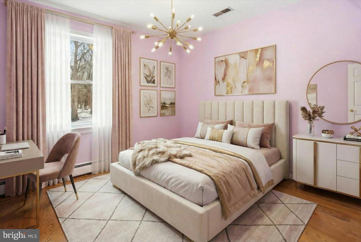 2414 Church Road Cinnaminson, NJ 08077 - Photo 3 of 41 Serene bedroom w/ elegant decor. VIRTUALLY STAGED