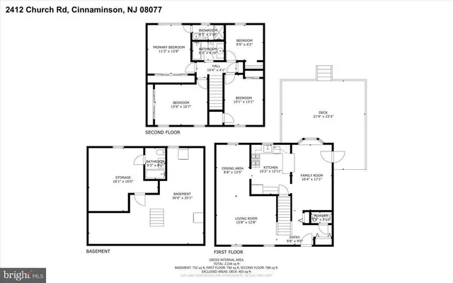 $425,000 | 2414 Church Road, Cinnaminson, NJ 08077