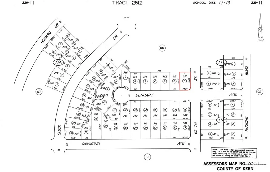 0 Denhart Edwards, CA 93523 - Photo 3 of 3 a black and white photo of a painting