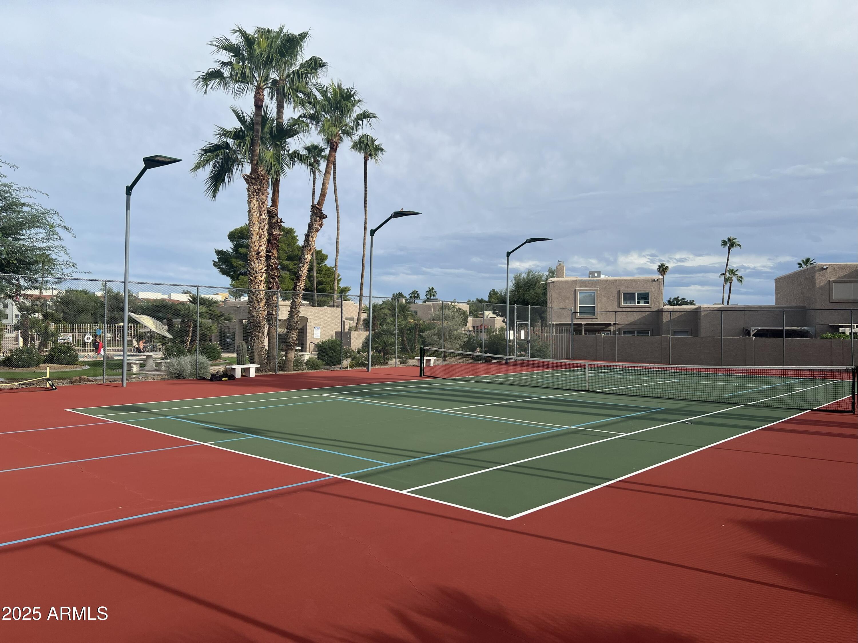 4011 East Charter Oak Road Phoenix, AZ 85032 - Photo 29 of 31 a view of a tennis court